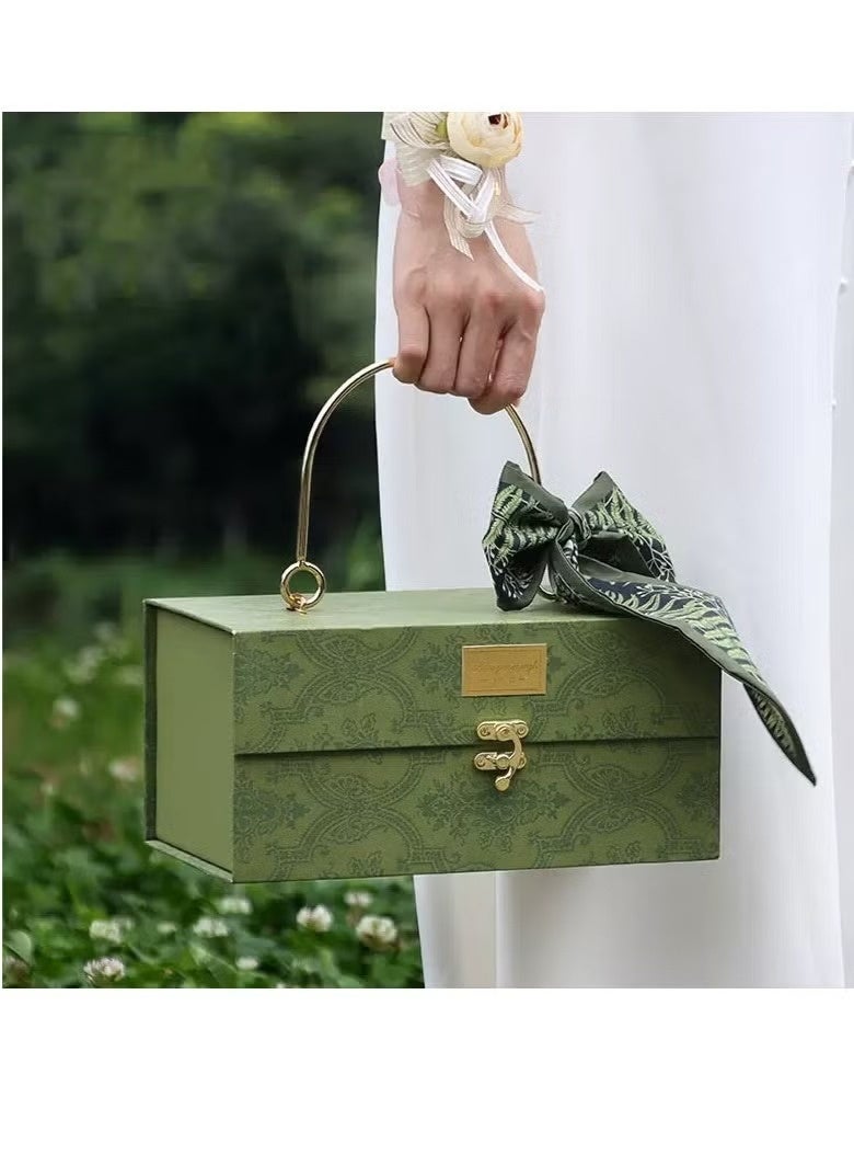 JOGAMS Luxury Gift Box with Lock 25 x 13 x 14 cm Perfect for Holiday Gifts Weddings Birthdays Mother's Day and Father's Day - Image 4