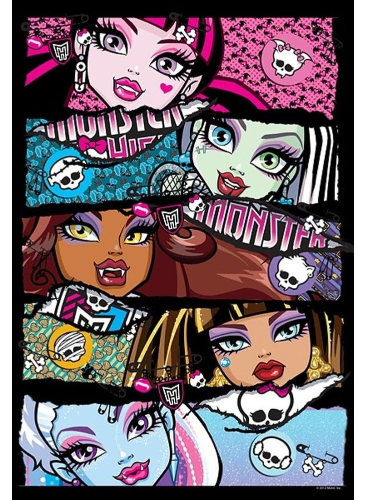 Trefl - Puzzle Ghastly Students Monster High 100Pcs - 16203 - Image 2