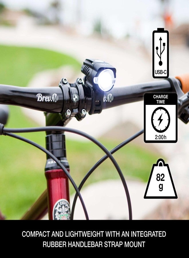 NiteRider نظام إضاءة دراجة نيت رايدر سويفت 450 لومن أمامي قابل للشحن USB-C 5 أوضاع للطرق والدراجات الجبلية LED مقاوم للماء IP64 خفيف الوزن ومضغوط سهل التركيب لسلامة ركوب الدراجات - Image 3
