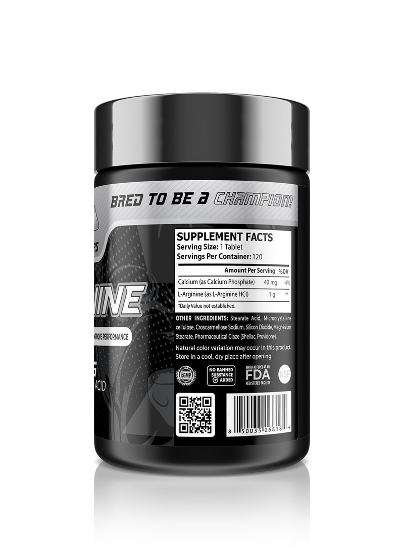 CORE CHAMPS - Core Champs L-Arginine 1000mg 120 Tablets - Image 1