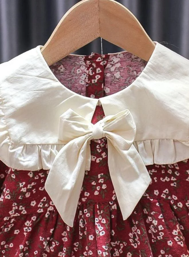YUNIQEE Floral Peter Pan Dress