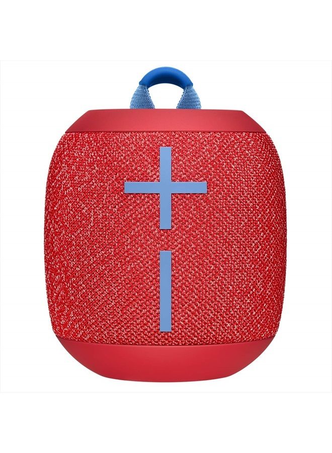 Ultimate Ears WONDERBOOM 2, Portable Wireless Bluetooth Speaker, Big Bass 360 Sound, Waterproof/Dustproof IP67, Floatable, 100 Ft Range - Radical Red - Image 1