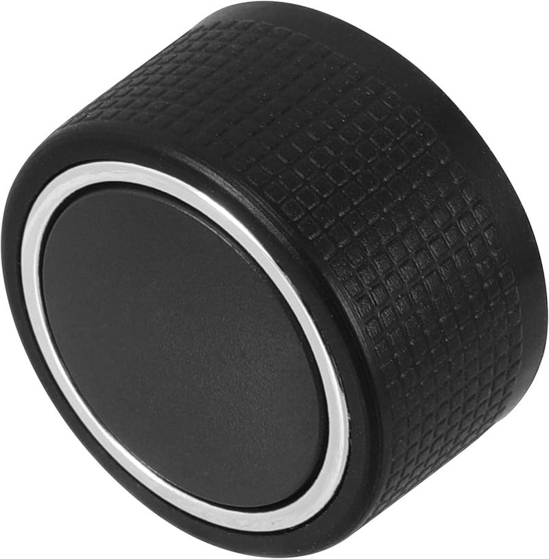 Universal Car Radio Volume Control Knob Replacement Black for Stereo and AC - Image 1