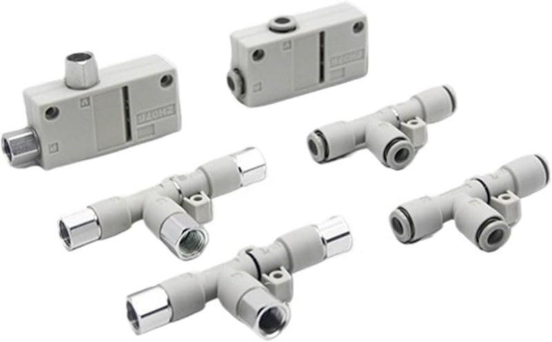 Pinebo PZH10BL 01 01 Vacuum Generator For Industrial Robot Quick Connect Silencer Packaging Industry - Image 1