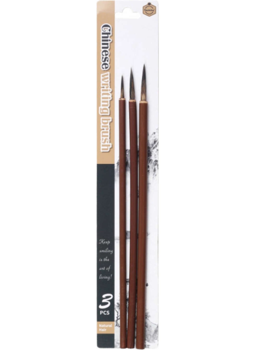 Hobi Market Art Hobby Market Art Chinese Calligraphy Writing Brush Set 3 Pieces  - Image 1