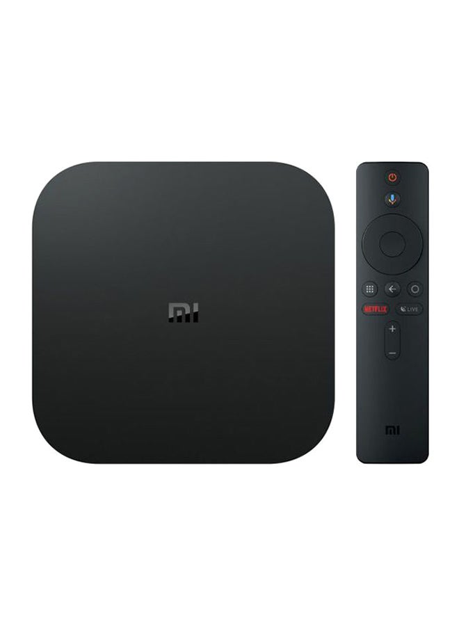 Xiaomi 4K Android Smart TV Set Top Box With Remote Control BT-0021 Black - Image 1
