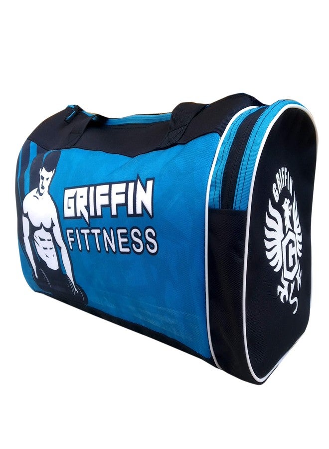 Griffin Gym Duffle Fitness Equipment & Gym Accessory Bag Shoulder Gym Duffle Bag for Workout Equipment Personal Accessory Men Gym Bag Adjustable Heavy Duty Durable - Image 2