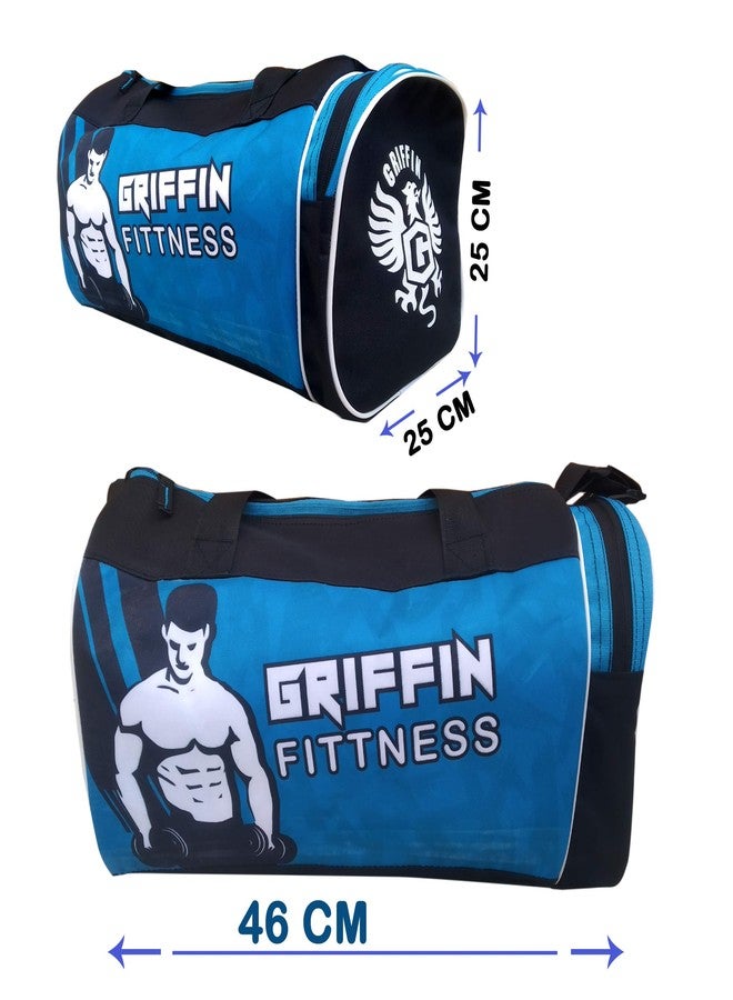 Griffin Gym Duffle Fitness Equipment & Gym Accessory Bag Shoulder Gym Duffle Bag for Workout Equipment Personal Accessory Men Gym Bag Adjustable Heavy Duty Durable - Image 3