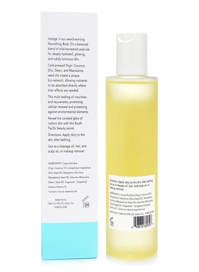 PURE FIJI Nourishing Exotic Coconut Body Oil, White Gingerlily (7.7 fl oz/230ml) - Image 2