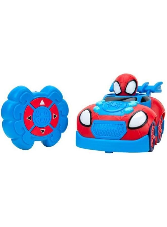 Jazwares-Spidey and His Amazing Friends Remote Control Vehicle - Spidey Web Crawler RC