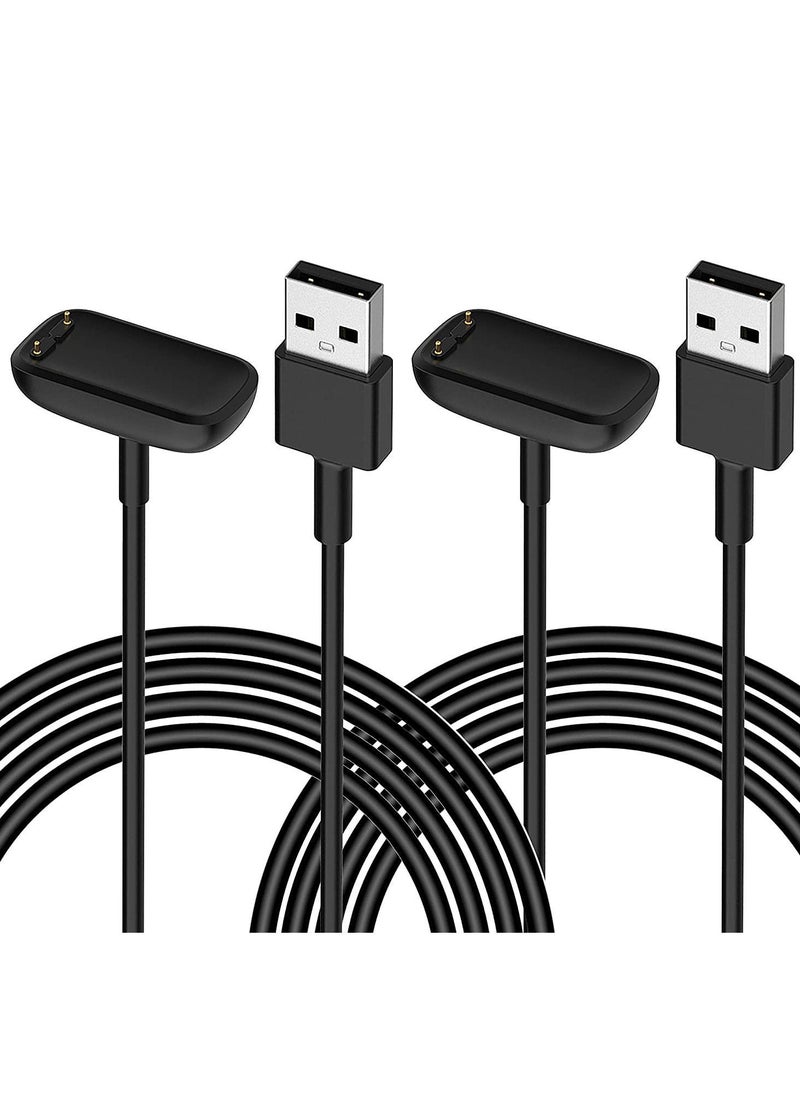 Y&D Charger Cable for Fitbit Luxe Fitness Tracker Charge 5 Replacement Smartwatch USB Charging Cord 3.3Ft  - Image 1