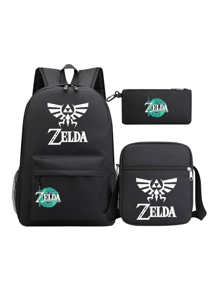 زيلدا أكتاف مطبوعة للشباب ذات سعة كبيرة للرجال والنساء