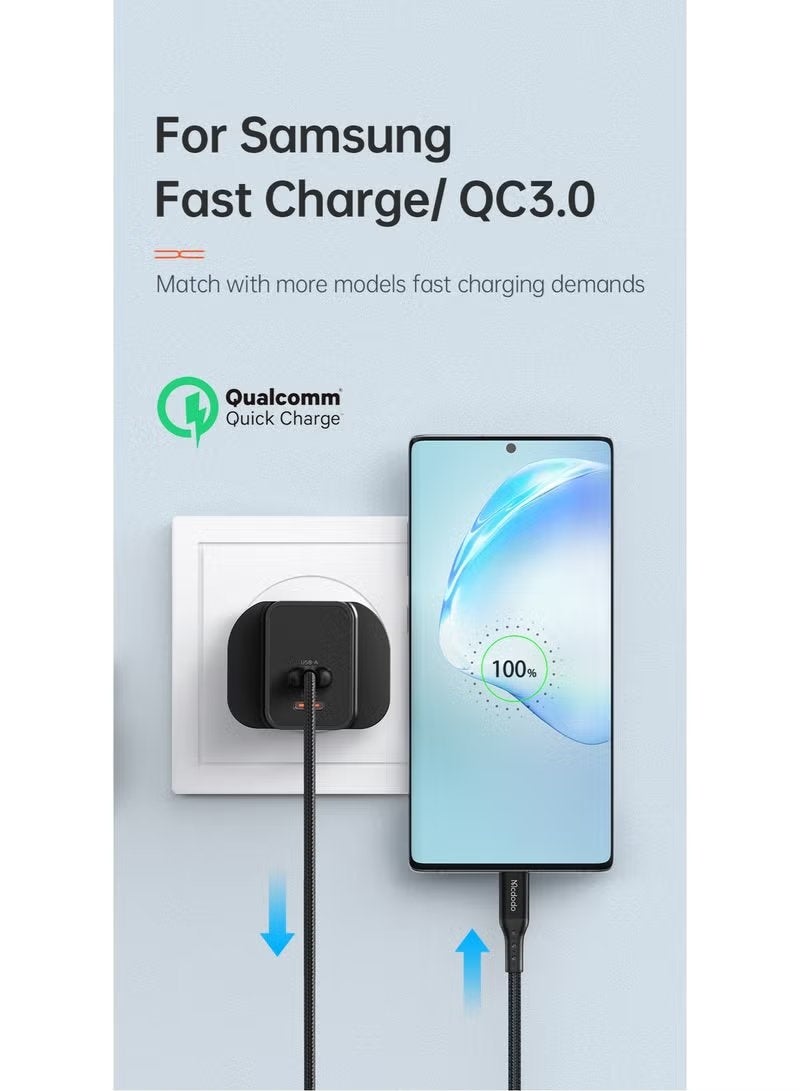 Mcdodo 20W Fast Charger Adapter USB-C PD Power Delivery, Compact Lightweight Wall Charger, High Speed Charging Plug, Multi Protection Safety System, Travel Friendly Portable Design - Image 3
