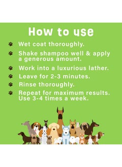 Ovante Dogs Plus Vitamin C Dog Shampoo | All Natural Dermatitis, Demodex Mange, & Hot Spot Treatment For Dogs | Fast And Effective Itch Relief (6 Oz)  - Image 5