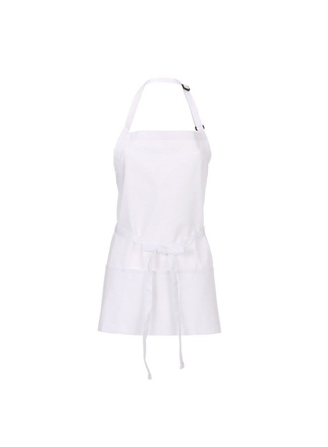 Chef Works Unisex Three Pocket Apron, White, One Size - Image 4
