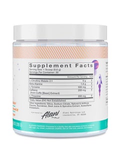 Alani Nu Pre Workout Powder Amino Energy Boost Endurance Supplement Sugar Free - 200mg Caffeine L-Theanine, Beta-Alanine, Citrulline - 30 Servings Galaxy Lemonade  - Image 2