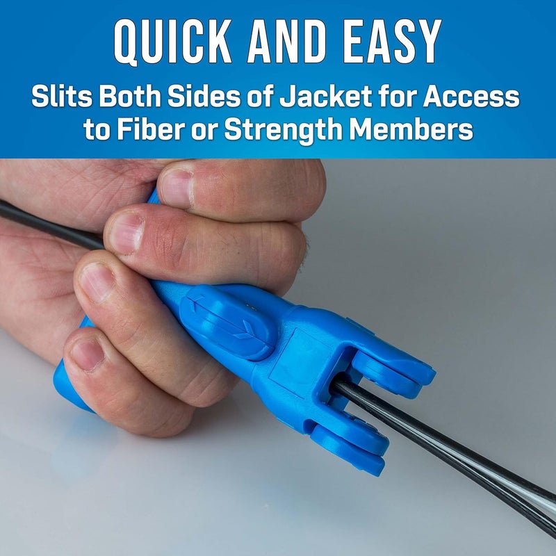 Jonard Tools FOD2000 Fiber Optic Drop Flat Cable Slitter for 0.250" Cables - Image 3