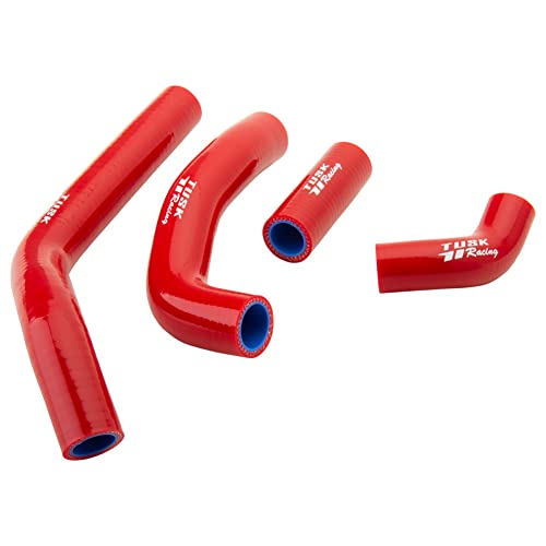 Tusk Radiator Hose Kit Red Compatible with Honda CRF450R 20212026 - Image 3