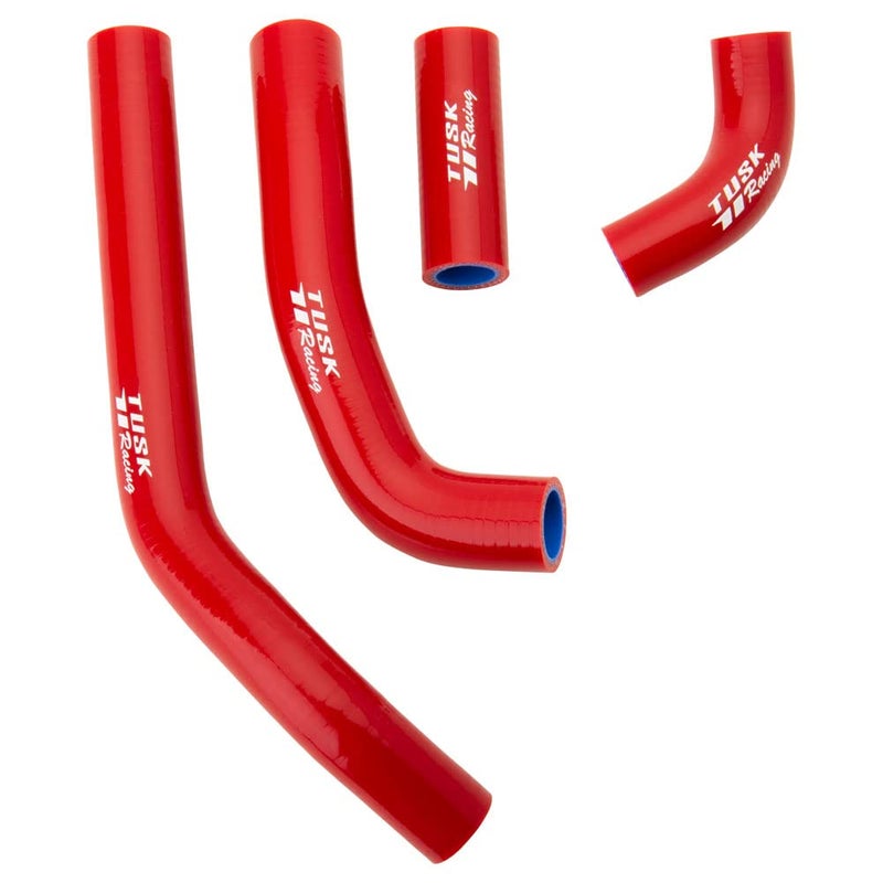 Tusk Radiator Hose Kit Red Compatible with Honda CRF450R 20212026 - Image 2