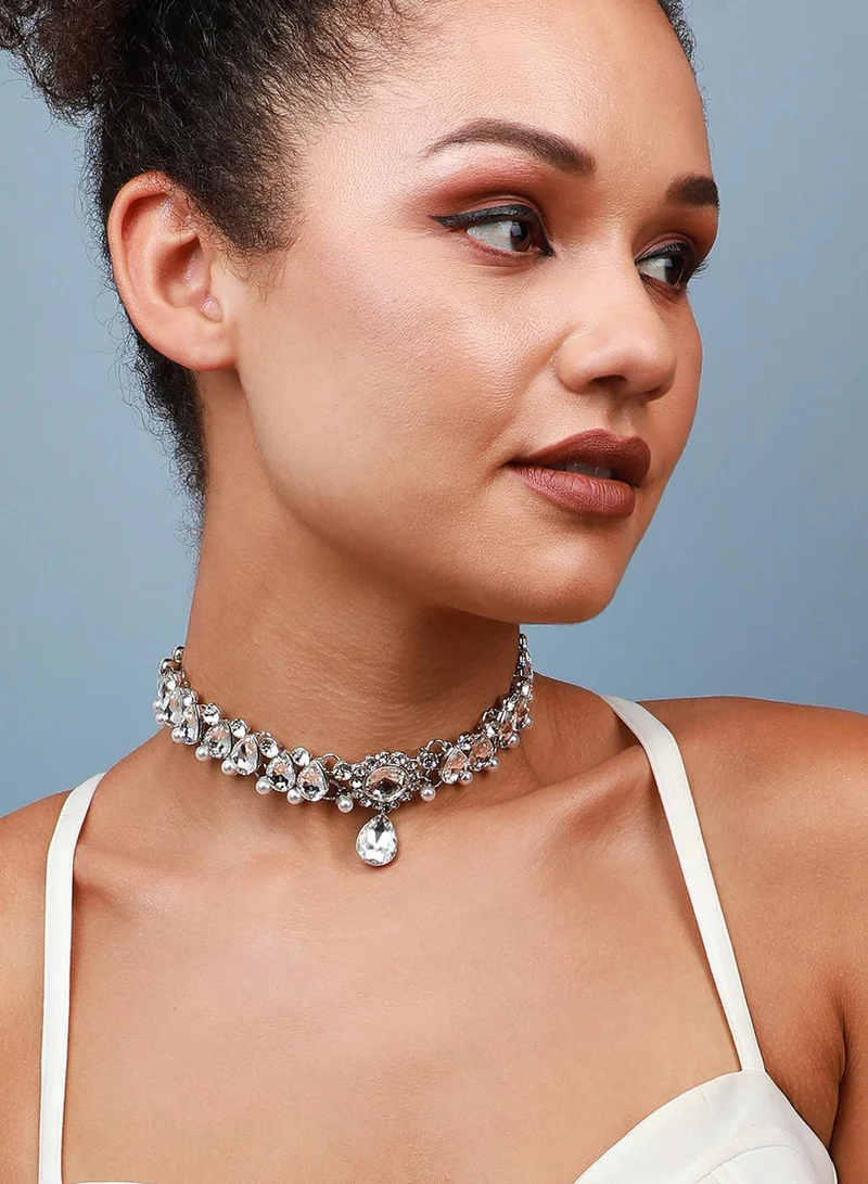 SOHI Effortless Style Chic Artificial Necklace Jewellery