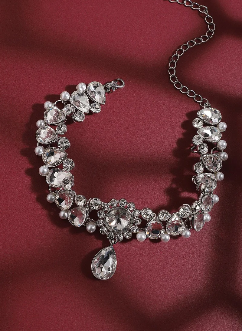 SOHI Effortless Style Chic Artificial Necklace Jewellery