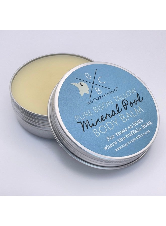 Big Crazy Buffalo Pure Bison Tallow Balm, Mineral Pool - Scents of Himalayan Sea Salt, Moss, & Freesia - Body Butter, Hydrating, Naturally Derived, Replaces Lotion - Dry, Itchy Skin - Image 3