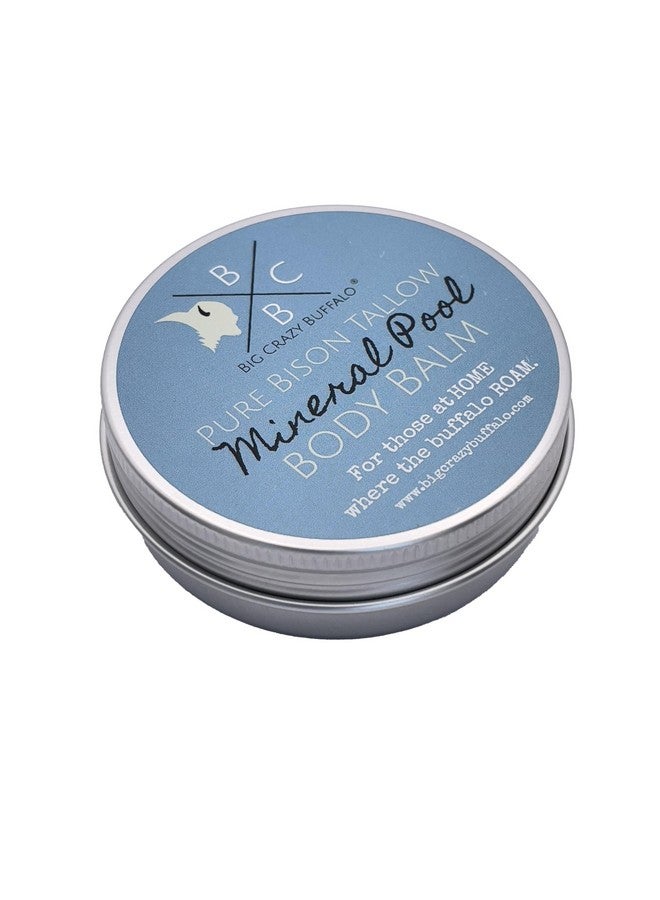 Big Crazy Buffalo Pure Bison Tallow Balm, Mineral Pool - Scents of Himalayan Sea Salt, Moss, & Freesia - Body Butter, Hydrating, Naturally Derived, Replaces Lotion - Dry, Itchy Skin - Image 1