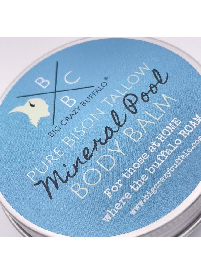 Big Crazy Buffalo Pure Bison Tallow Balm, Mineral Pool - Scents of Himalayan Sea Salt, Moss, & Freesia - Body Butter, Hydrating, Naturally Derived, Replaces Lotion - Dry, Itchy Skin - Image 4
