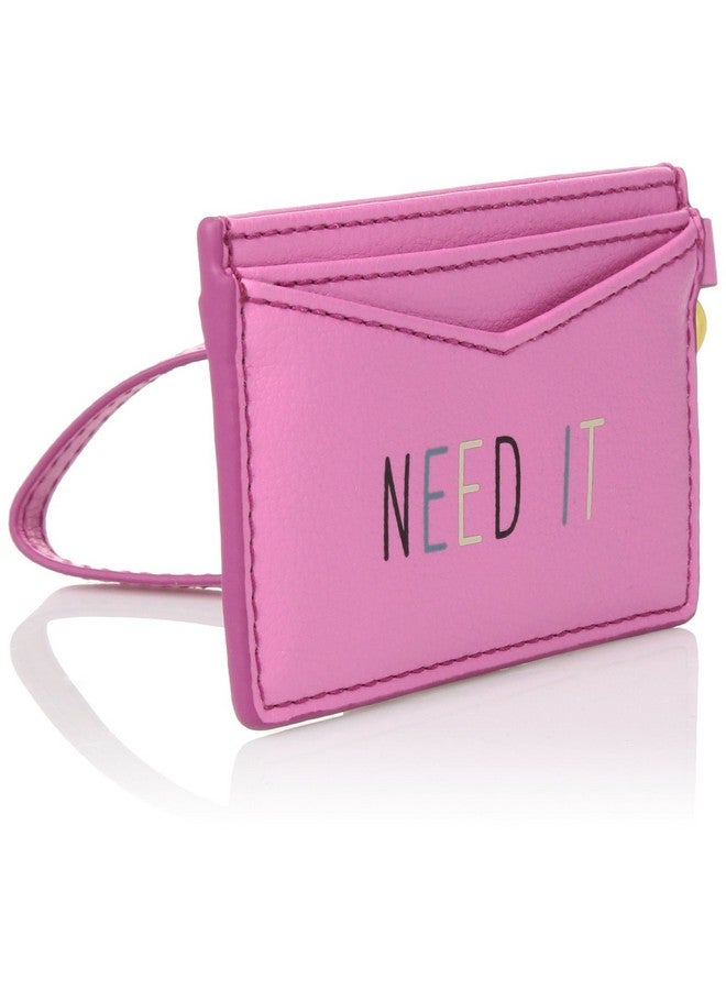 FOSSIL حافظة بطاقات فوسيل RFID كبيرة باللون الوردي (SLG1169673) - Image 2