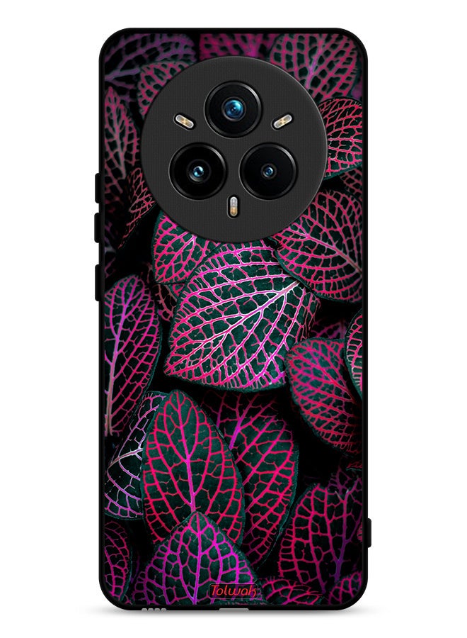Tolwak Realme 14 Pro Plus 5G Protective Case Cover Salja Leaves