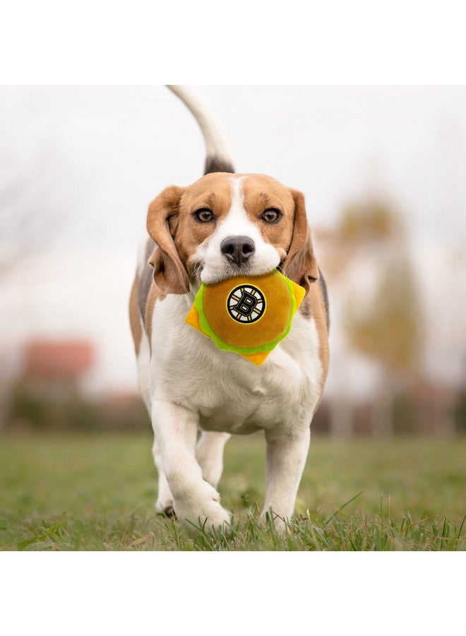 Pets First NHL Boston Bruins Crinkle Fine Plush Dog & Cat Squeak Toy - Cutest STADIUM HAMBURGER Plush Toy for Dogs & Cats with INNER SQUEAKER & Beautiful Hockey Team Name/Logo - Image 4