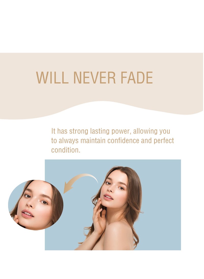 EELHOE Skin Liquid Foundations, Temperature Change Flawless Colour Foundation, Changing Mature Skin Foundation, Dry Skin Moisturizing Lasting Foundation, Waterproof Poreless Cover Concealer 30ml - Image 5