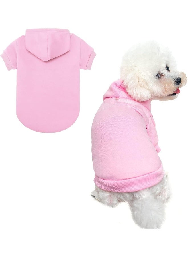 BINGPET Dog Hoodies - Fleece Lined Fall Dog Puppy Sweatshirt Soft Warm Sweater Winter Hooded Clothes for Small Medium Large Dogs & Cats - Image 1
