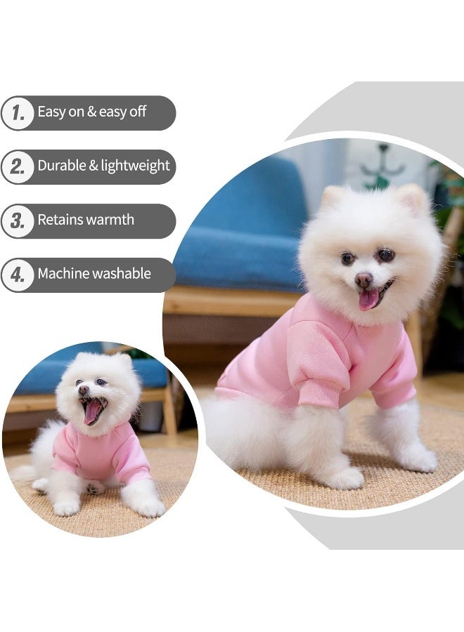 BINGPET Dog Hoodies - Fleece Lined Fall Dog Puppy Sweatshirt Soft Warm Sweater Winter Hooded Clothes for Small Medium Large Dogs & Cats - Image 5