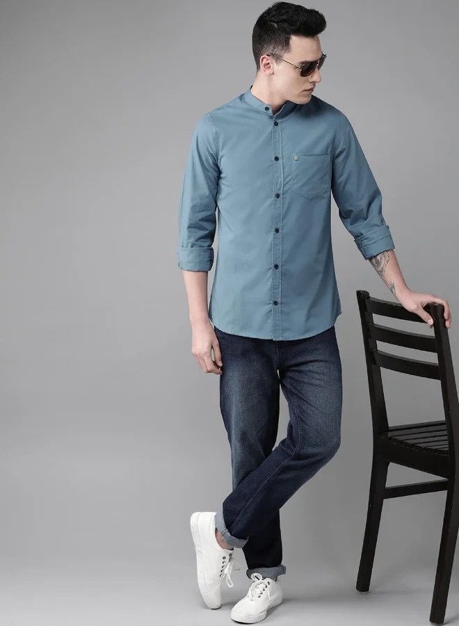 Hubberholme  Blue Shirt  | Best Price UAE
