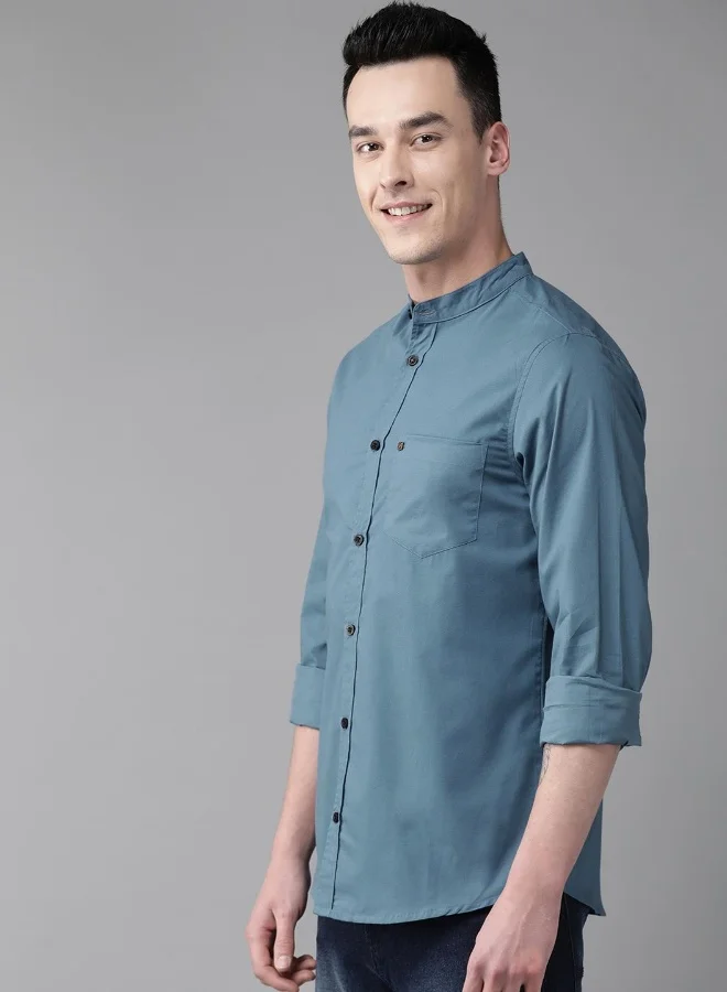 Hubberholme  Blue Shirt  | Best Price UAE