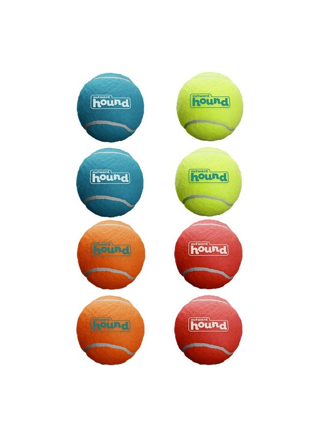 outward hound Squeaker Ballz Fetch Dog Toy, Small, 8 Pack - Image 1