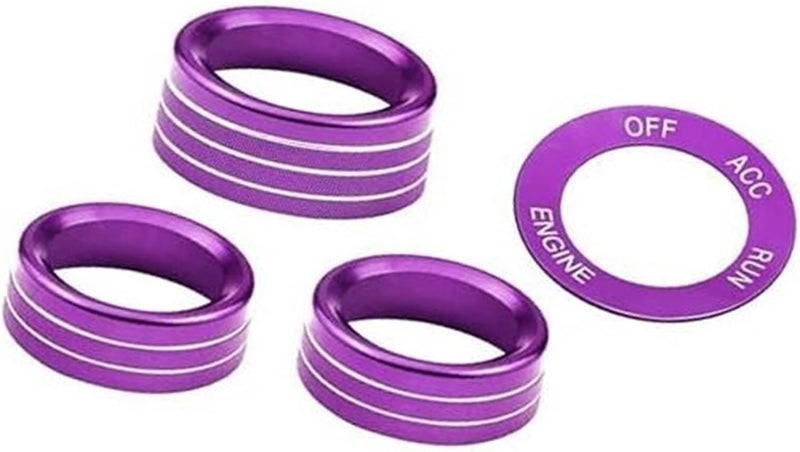 Wivplex Car Multimedia Button Cover Set