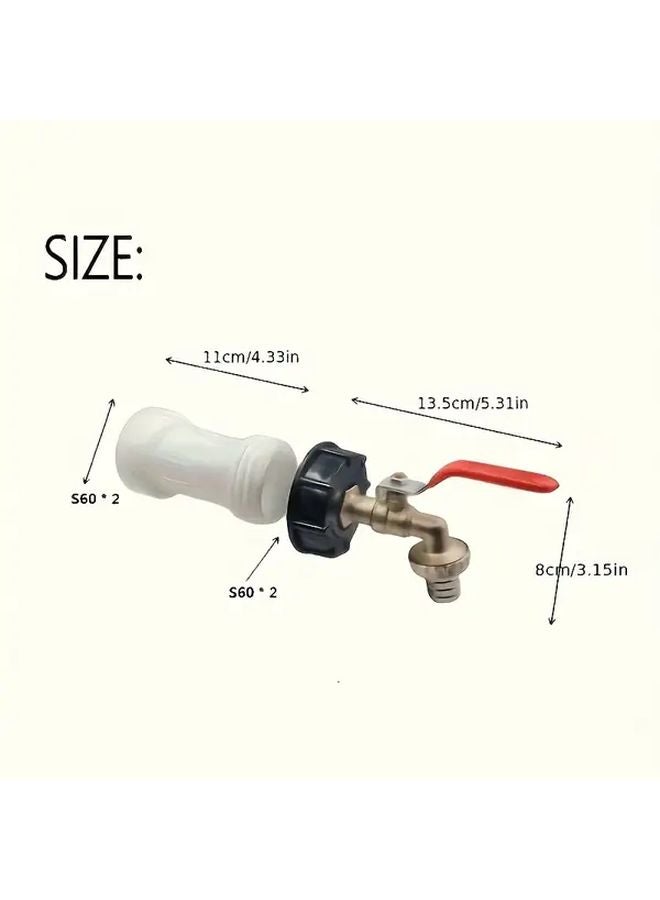 Faucet Accessories With Extension Adapter Set For Water Storage Connector - Image 4