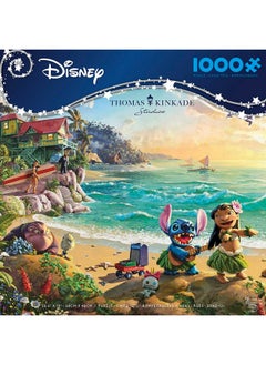 Ceaco Ceaco - Thomas Kinkade - Disney - Lilo and Stitch - 1000 Piece Jigsaw Puzzle  - Image 2