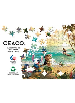 Ceaco Ceaco - Thomas Kinkade - Disney - Lilo and Stitch - 1000 Piece Jigsaw Puzzle  - Image 5