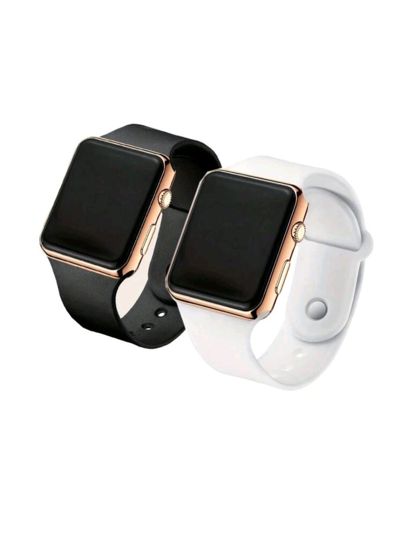 Shein Two Couples Sifang Electronic Watch Sports - Image 2