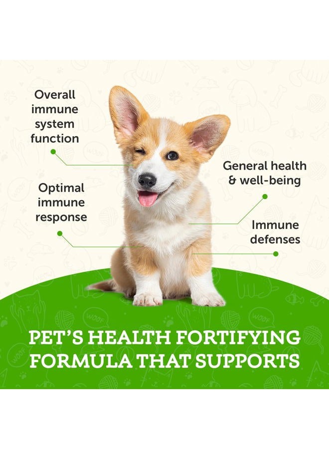 Animal Essentials سوبر مناعة للكلاب والقطط - مكمل دعم المناعة، إشنسا، إلوثيرو، مستخلص ورق الزيتون، قطرات سائلة - 2 أونصة سائلة - Image 5