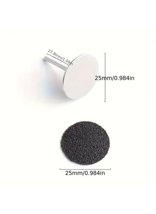 50 Pcs Heavy Duty Pedicure Manicure Sanding Discs Model 80 Foot Hand Care Files - Image 4
