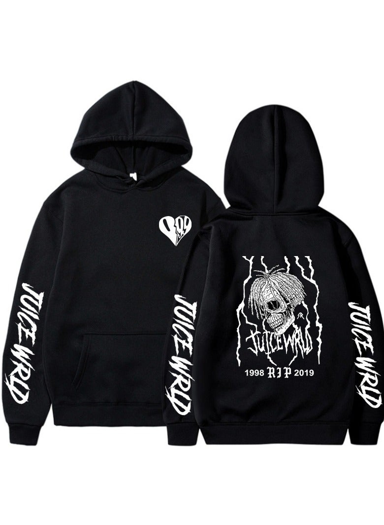 Juice wrld Hoodie Men Women Couples Sweatshirts Pullover Shirt Hooded Sweater  - Image 1