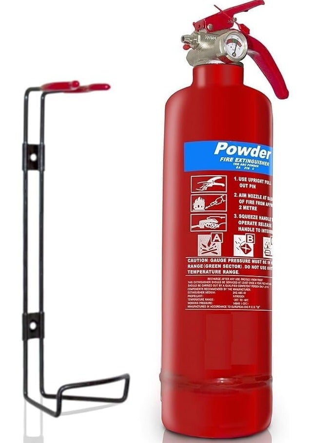 DCP FIRE EXTINGUISHER 1 KG CIVIL DEFENCE APPROVED 