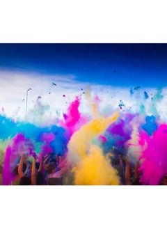 TOTA Pack of 10 Tota Holi colour and Gulal yellow colour for Holi party 80 g each  - Image 3