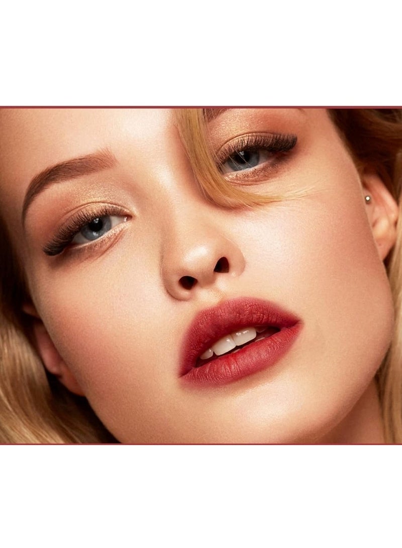 راني دراجون أحمر شفاه مطفي كسول بدرجة 06، مقاوم للماء وسريع اللمعان، أحمر لامع - Image 5