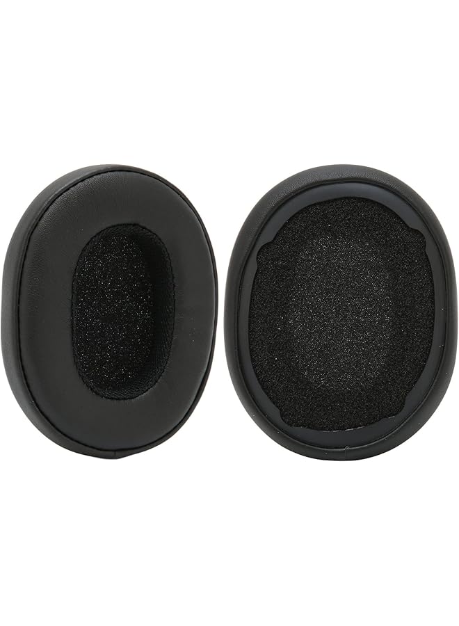 إيروريكس وسادات أذن بديلة لسماعات Skullcandy Crusher 3.0 اللاسلكية Hesh3، غطاء أغطية أذن من الجلد البروتيني، قطع غيار وسادات أذن سماعة الرأس باللون الأسود - Image 3