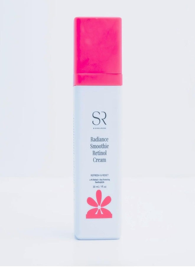 BioMiracle Sienna Rose Radiance Smoothie Retinol Cream, Refresh & Reset, 1.0% Retinol + Sun Protecting Xanthophylls, 30 ml / 1 fl oz - Image 2